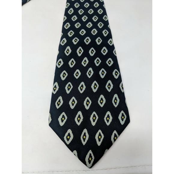 Abercrombie & Fitch Mens 100% Silk Neck Tie Abstract Mid Century Modern VTG 60s - Picture 1 of 6